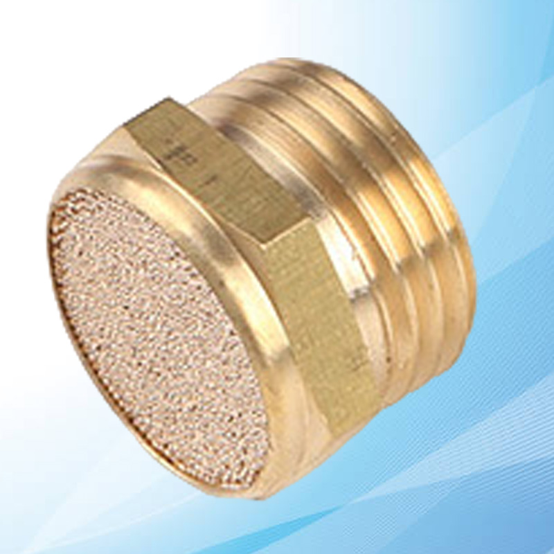 Pnömatik Kısa Tip Sinter Susturucu