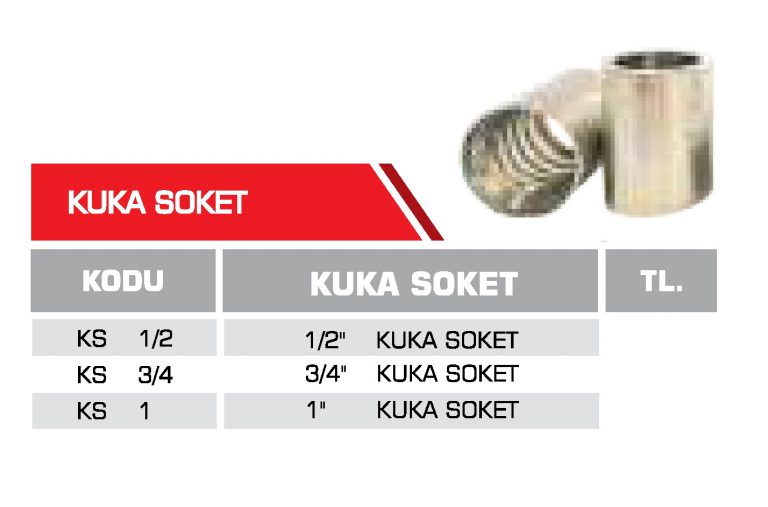 Kuka Soket Hidrolik Rakor